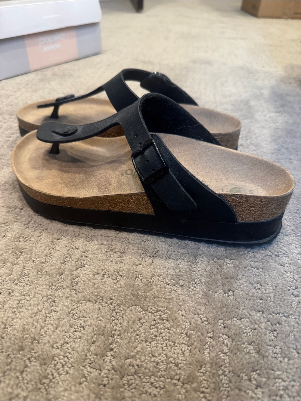 Birkenstock Papillo Gizeh Platform Sandals - Size 40 - Barely worn, comes in box - Picture 4 of 9